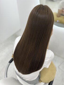 アイニ 大阪上本町店(aini) オリーブグレージュ/ベージュ/グレージュ/髪質改善