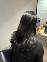 テンペランス(Temperance.)&nbsp;レイヤーカット×ブリーチなしダークラベンダー