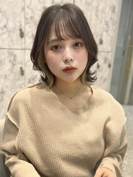 ルームバイシー 新宿(Loom. by Sea) イメチェン×ワイドバング[美髪/韓国]