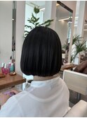 内巻きボブ