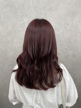 アン ブリーチ 大宮駅東口店(UN BLEACH) ブリーチ１回ワインレッドカラー♪♪