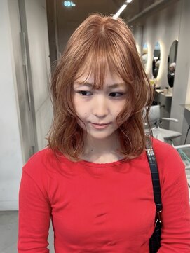 ソル バロール 表参道(SOL .valor) ハイトーンデザインカラーペールピンクベージュホワイトブロンド