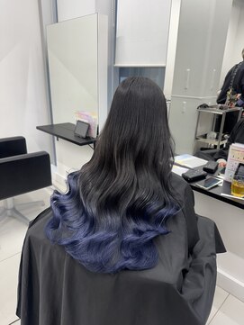 アライブ ハラジュク(ALIVE harajuku) 【ALIVE yu-ki 色落ちシルバーになる！？グラデーションカラー】