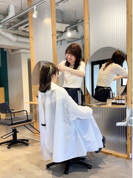 ソーイ ヘアー 平尾(soi hair)の写真/【口コミもチェック！】丁寧なカウンセリング×信頼できるカット技術であなたの"なりたい"をかたちに―。