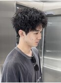 ルーズパーマ/シャドウパーマ/メンズカット/八王子
