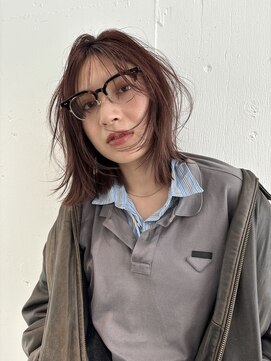 ソフトレイヤー/ピンクブラウン