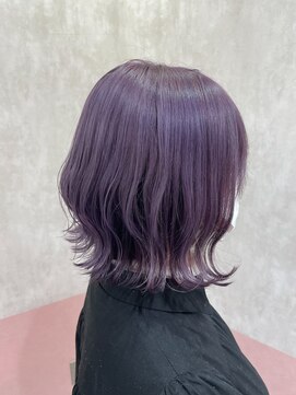 ホープ(hope) ラベンダー/ボブ/ブリーチ/ダブルカラー