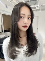 アフィナー 上大岡(Afinar) ブリーチハイライト髪質改善ダブルカラーレイヤーカット