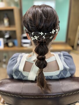 ヘアジーナ(Hair Jina) ポコポコローポニー♪