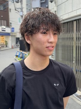 ササ(33) 波巻きパーマ