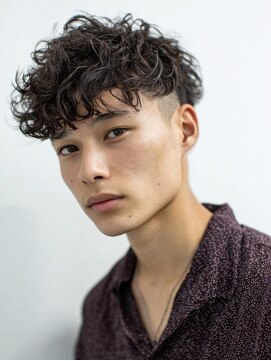 ポート バイ プライマル(port by primal) MEN’S HAIR/サーフカール/刈り上げセンターパート/千葉/千葉駅