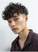 MEN’S HAIR/サーフカール/刈り上げセンターパート/千葉/千葉駅