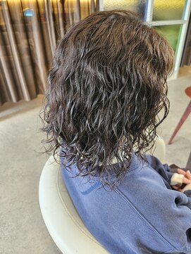 ベルフェミンミエル スパイラルパーマ！