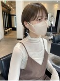 【sheta/小林】小顔コンパクトショート　オリーブベージュ