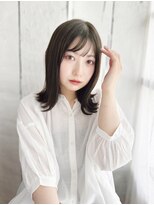 ナル 宇都宮(nalu)&nbsp;nalu宇都宮/髪質改善/縮毛矯正/透明感/外ハネミディ/宇都宮
