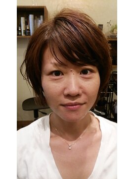 スーノ(suno) 毛先遊ぶ♪ショートボブ