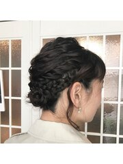 フレンチヘアセット