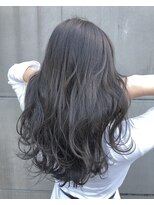 キラ 渋谷(KILLA)&nbsp;無造作カール前髪ボブディイルミナカラー丸みショート前髪_北間