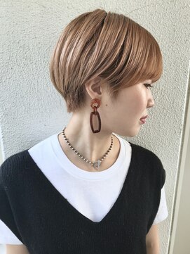 ヘアーデザイン シュシュ(hair design Chou Chou by Yone) ☆chou chou☆耳かけ×大人小顔ショート♪