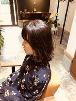 ヘア サロン ルート 幕張(Hair Salon ROUTE)&nbsp;《大人可愛い》ふんわりレイヤーミディ [ROUTE幕張店]