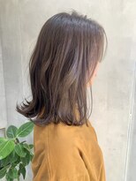オーストヘアー リュウール(Aust hair Lueur)&nbsp;ブリーチなしでも透明感☆イルミナラベンダーグレージュK