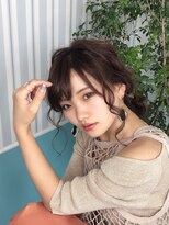 ユアーズ ヘア 恵比寿本店(youres hair) アップスタイル　パーティーアレンジ　ローシニヨン　シニヨン