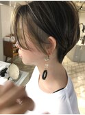 顔回りインナーカラー