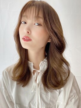 ケーツー心斎橋 クイーンズガーデン バイ ケーツー(K two QUEEN'S GARDEN by K two) 韓国風ゆるふわセミディ3/心斎橋&難波&なんば