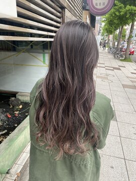 エミュー(Emu) ピンクグレーなグラデーションカラー☆