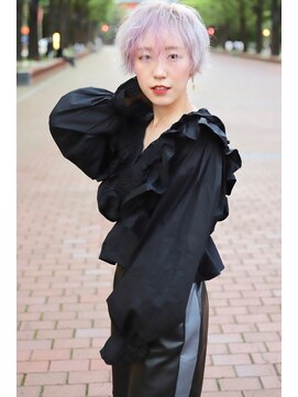 コール(corr.) オーロラカラーとショートカット