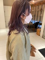 バディ ヘア フレス(BUDDY HAIR FRAIS)&nbsp;色落ちも可愛い！柔らかラベンダーグレージュ◎