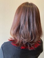 ワークス 下北沢(WORKS)&nbsp;大人可愛い20代30代40代小顔ウルフレイヤーボブ丸みショートボブ