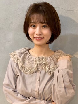 ネリ(nely) 【nely】大人可愛い20代30代40代フェアリーボブ