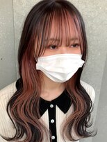 ロンドヴァリー 渋谷店(Lond vallee)&nbsp;前髪インナーカラーピンク！