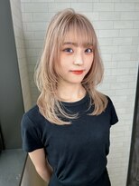 アルマヘア(Alma hair)&nbsp;ブロンドウルフレイヤー