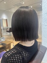 アマレット(Amaretto)&nbsp;【ナチュラルブラウン×外はねボブ】