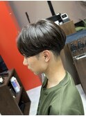 曲がる縮毛矯正で作るセンターパート