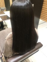 アニュー 北浦和店(ANEW)&nbsp;《髪質改善》ツヤツヤ暗めカラー×髪質改善トリートメント