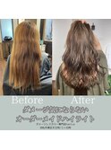 【hairLux石原霞】浜松市東区天王町ダメージレスにハイライト