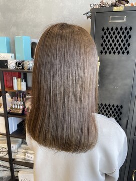 アチーブリス(achieve Liss) ブリーチなし ナチュナル可愛いマロンブラウンカラー