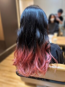 アロマ ヘアルーム 池袋店(AROMA hair room) チェリーピンクグラデーション/池袋/池袋東口