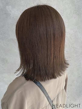 アーサス ヘアー デザイン 上野店(Ursus hair Design by HEADLIGHT) 切りっぱなしボブ×チョコレートブラウン_807M1601