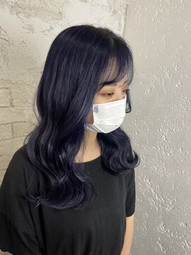 プライズ 成増店(prize) 韓国風ダークラベンダーシアーカラー成増