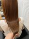 エイト(Ait)の写真/髪へのダメージを最小限に抑えた施術が嬉しい◎クセや広がりを抑え、柔らかな艶のある仕上がりへ＊
