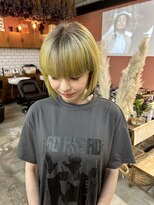 チャプター 問屋町(chapter)&nbsp;ケアブリーチルーツカラーランプカラーエンドカラー裾カラー韓国