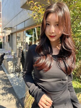 エイミー(Aimee) Aimee 町田 ロングウェーブ×ショコラブラウン