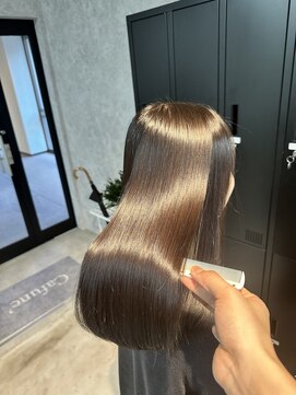 カフネヘアー(Cafune' hair) 眩しい艶髪に!縮毛矯正