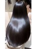 【乾かすだけでまとまる圧倒的艶髪】髪質改善トリートメント+カット¥14,000