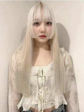 ペレ アネックス 大阪梅田茶屋町店(PELE ANNEX) くびれヘア/アプリコットオレンジ/夏のヘアアレンジ/梅田