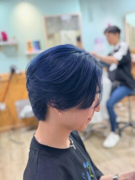 コア 新宿(CORE) ハイトーン×センターパート